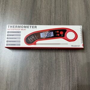 WATERPROOF MEAT THERMOMETER NEW IN BOX
